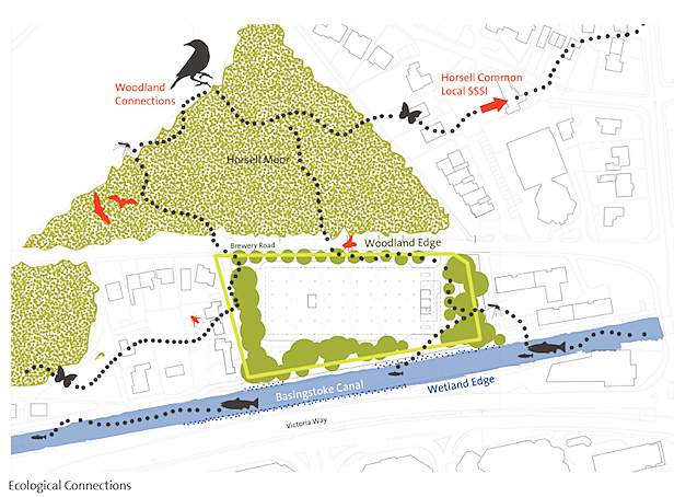 Our plans also took into account the local ecology of the area
