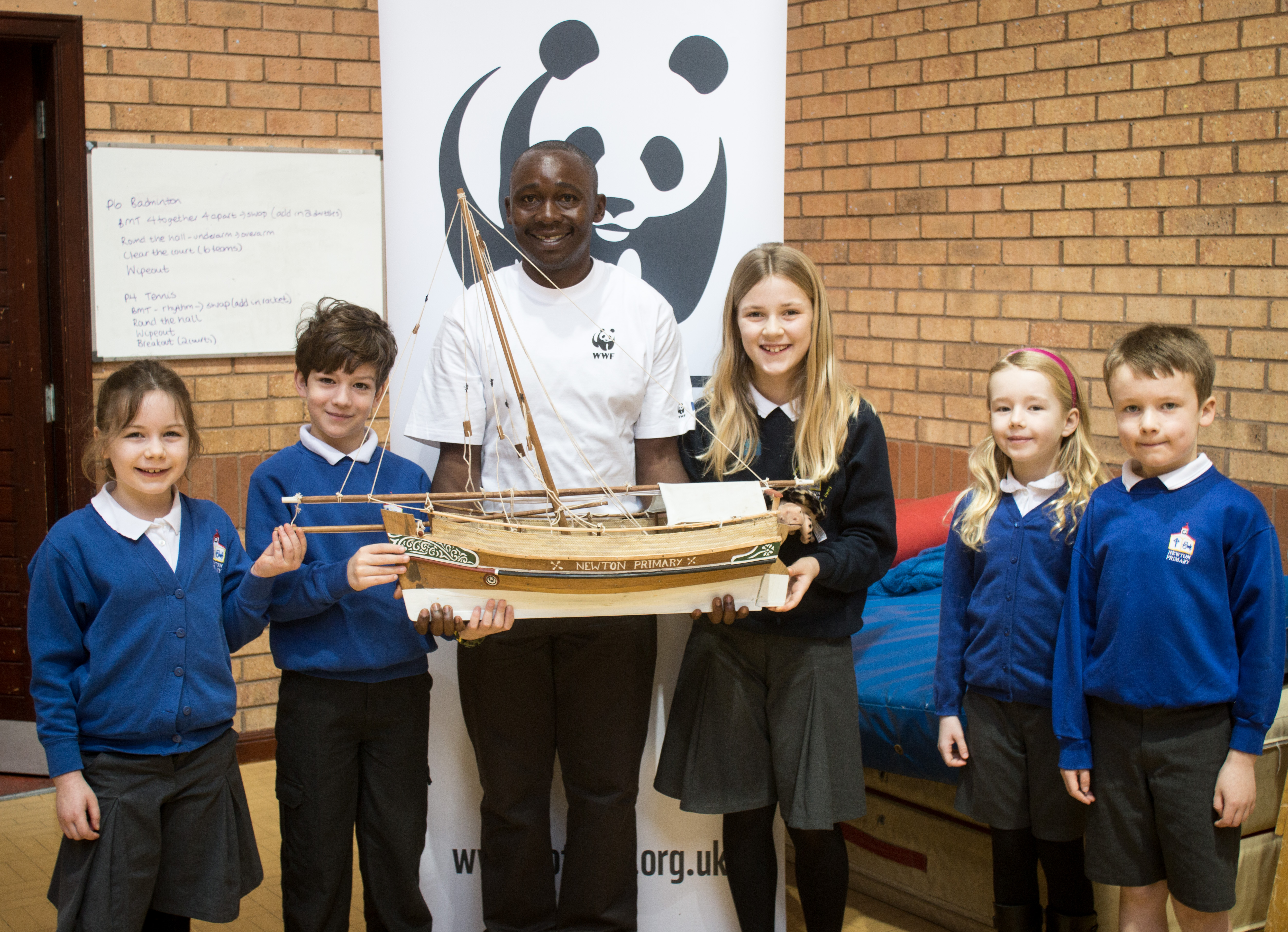 WWF Scotland visit to Newton Primary Dunblane © WWF Scotland WWF Scotland visit to Newton Primary Dunblane
