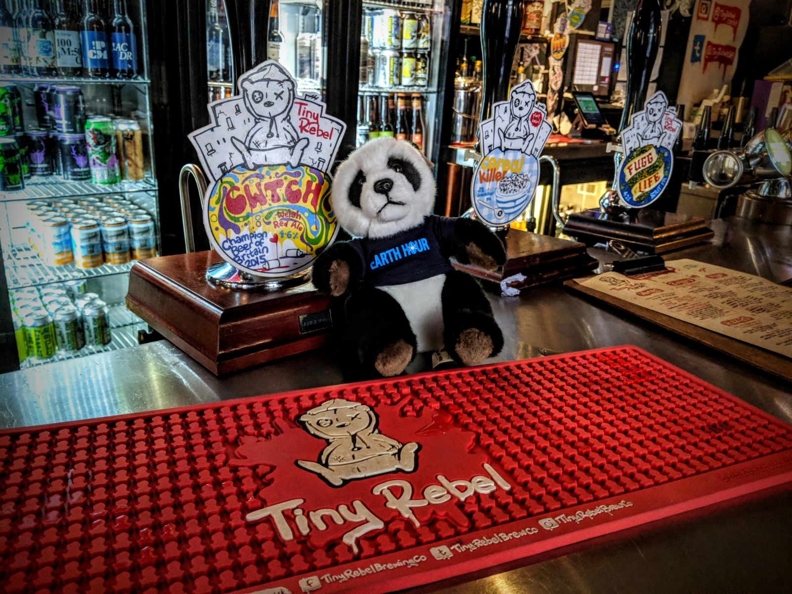 Tiny Rebel Brewing Co supporting Earth Hour Tiny Rebel Brewing Co supporting Earth Hour