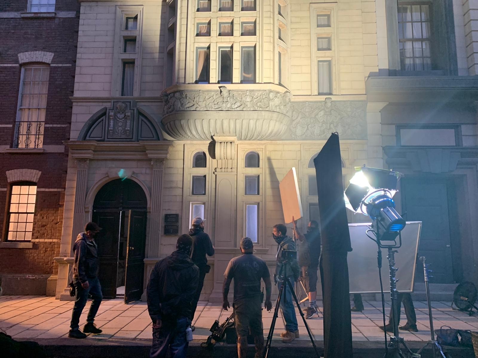 On set