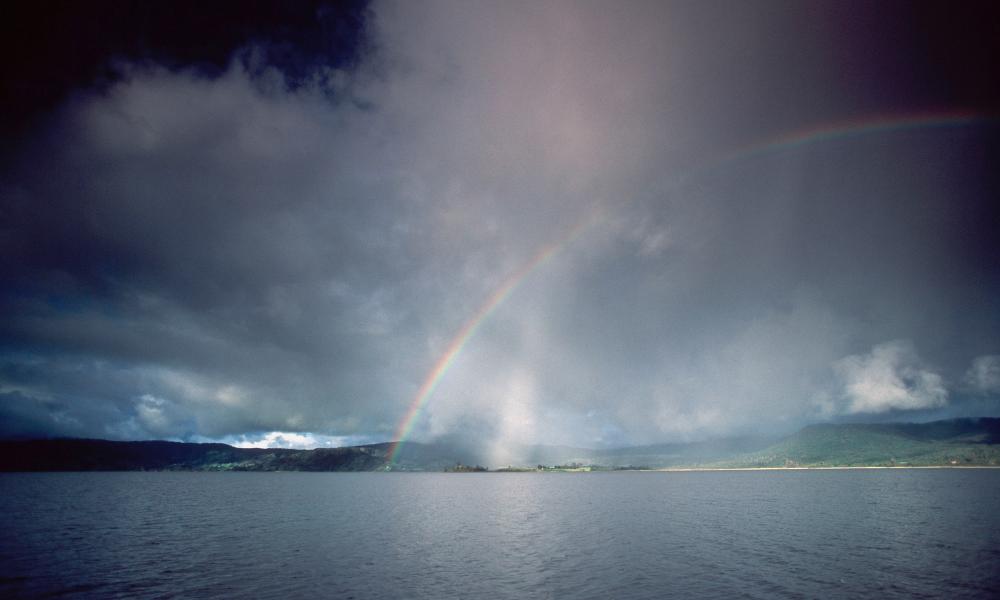 Rainbow & mist