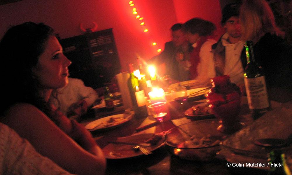 Earth Hour Candlelit Meal