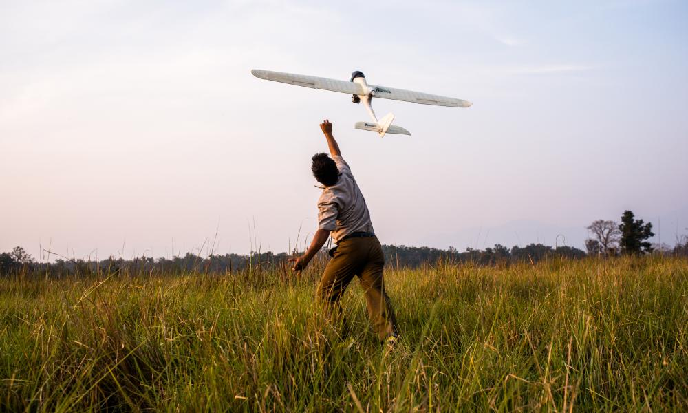 Aerial monitoring plane launch Thumbnail