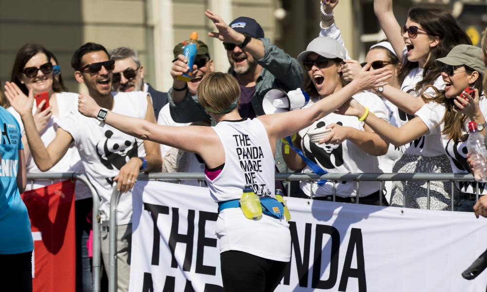 Team Panda at Brighton Marathon