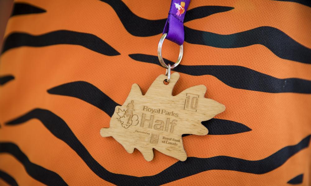Royal Parks medal Royal Parks Half finisher medal