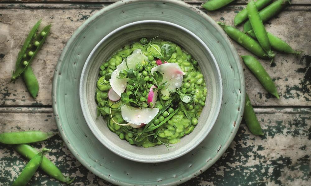 Ryamond Blanc's Pea risotto Thumbnail