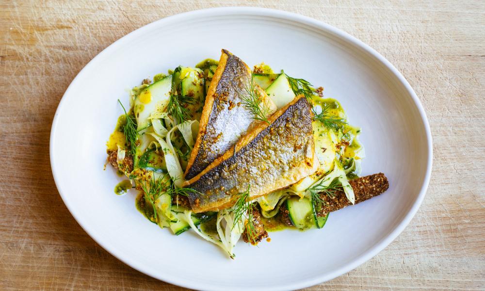 Tom Aitkens grilled bream Thumbnail