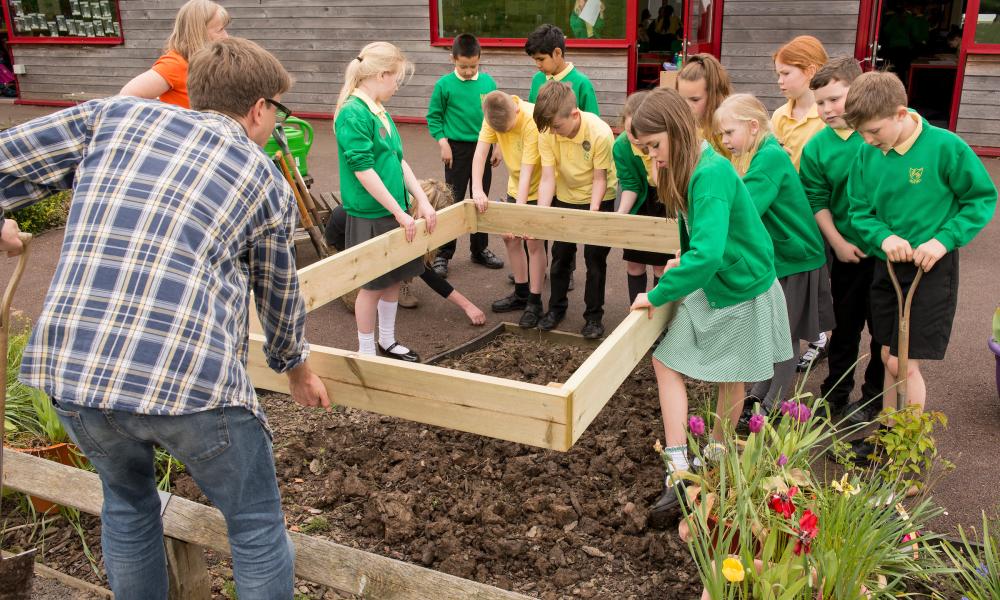 Gilthill Primary School planting workshop