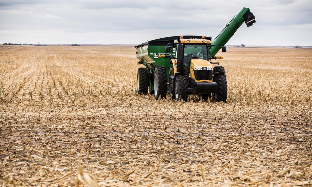 Converting grasslands into crops