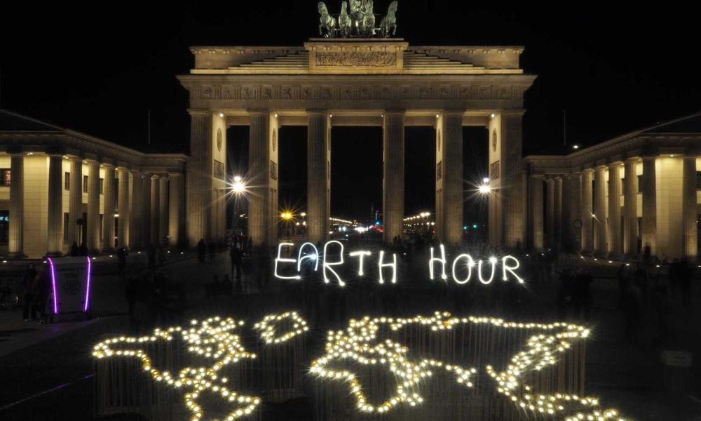 Earth Hour in Berlin © Daniel Seiffert / WWF