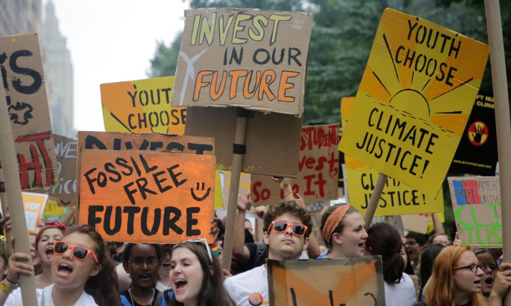 Record-breaking climate march heralds the start of COP21