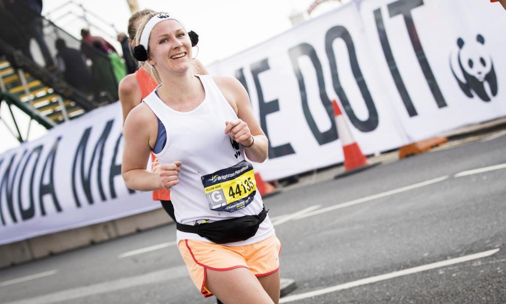 Brighton Marathon 2019 runner
