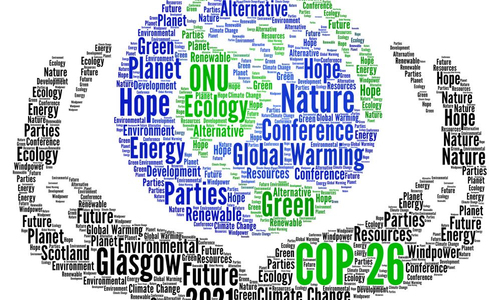 COP26 word cloud