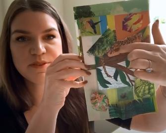 Make it: Rainforest artwork