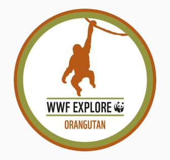 Orangutan Explore Badge