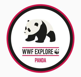 Panda Explore Badge