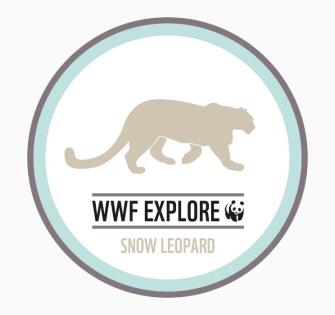 Snow Leopard Explore Badge