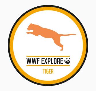 Tiger Explore Badge