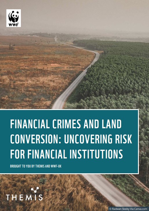 WWF-UK Financial Crimes and Land Conversion report cover