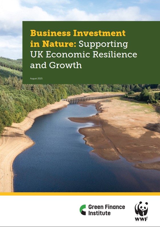 Business Investment in Nature: Supporting UK Economic Resilience and Growth