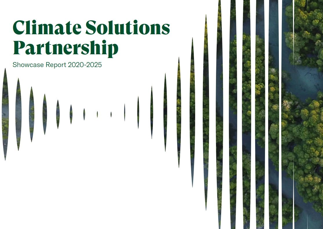 Climate Solutions Partnership Report 2025 Cover