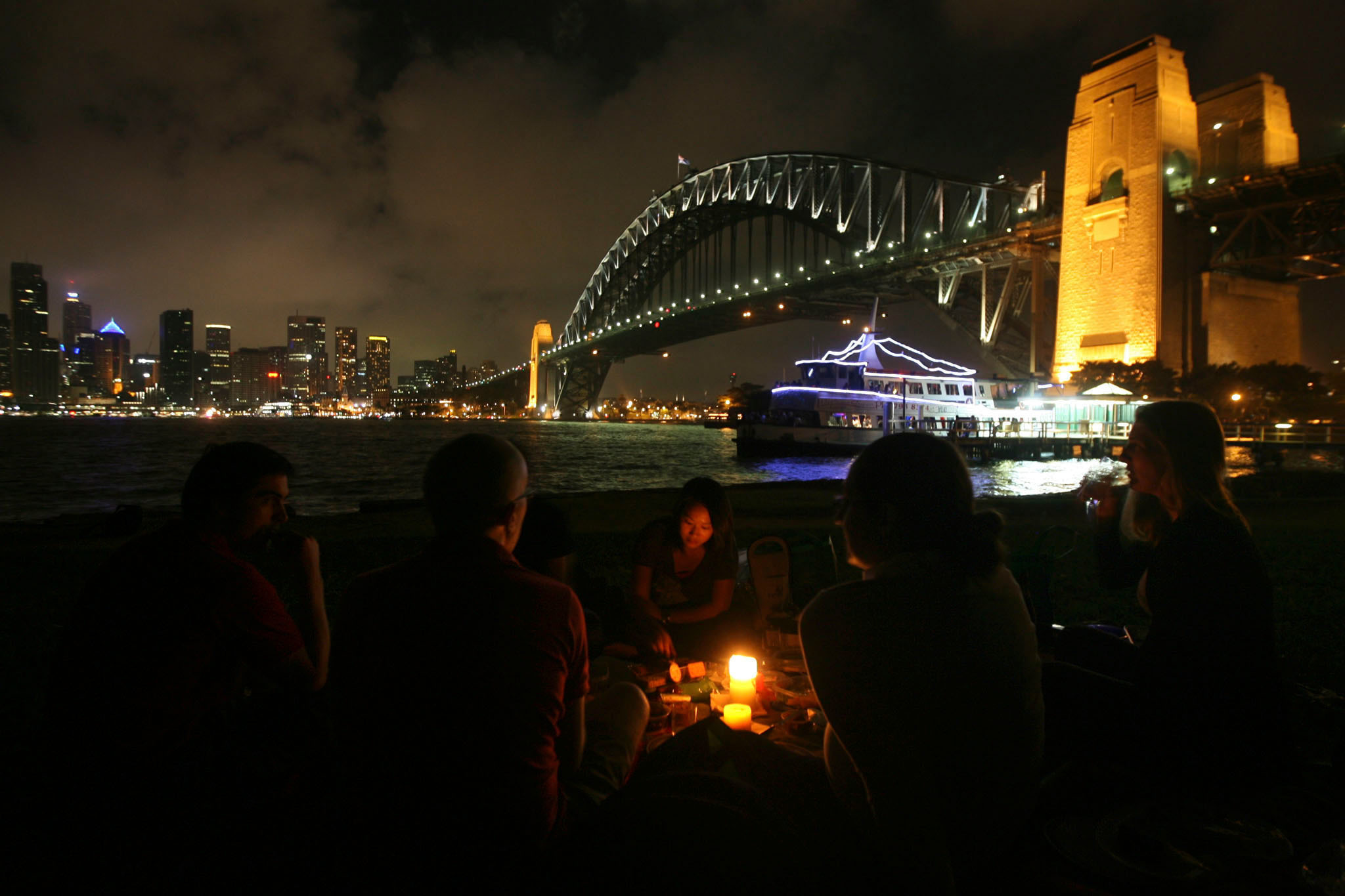 Earth Hour in Sydney, Australia