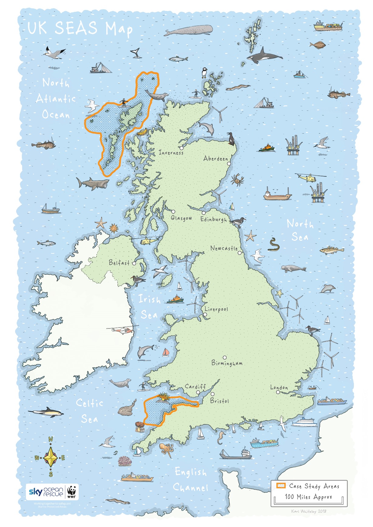 What Ocean Borders The Uk What Ocean Borders The Uk