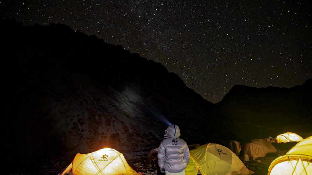 Night time stars, Nepal