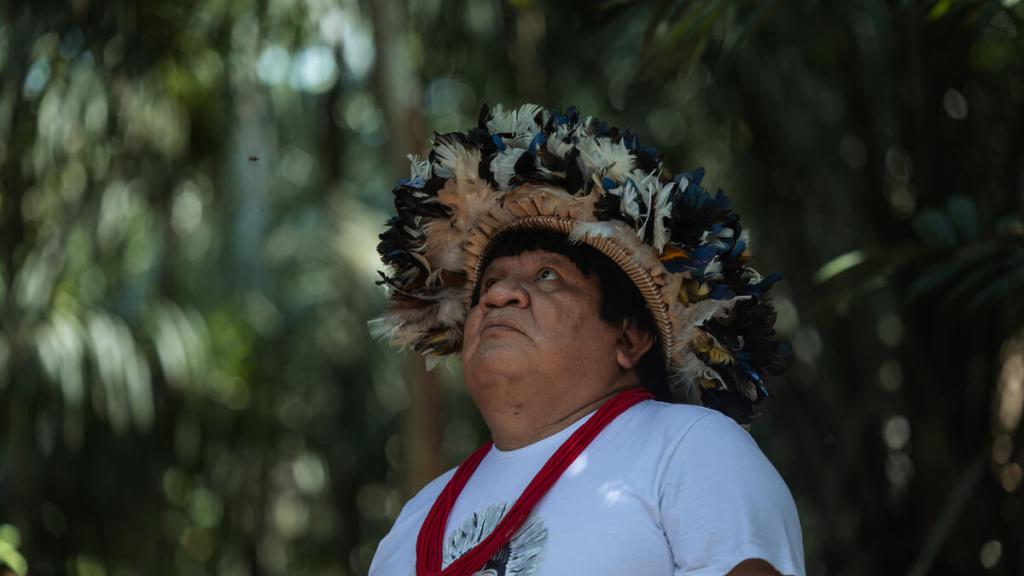 Almir Narayamoga Suruí, leader of the Paiter Suruí 