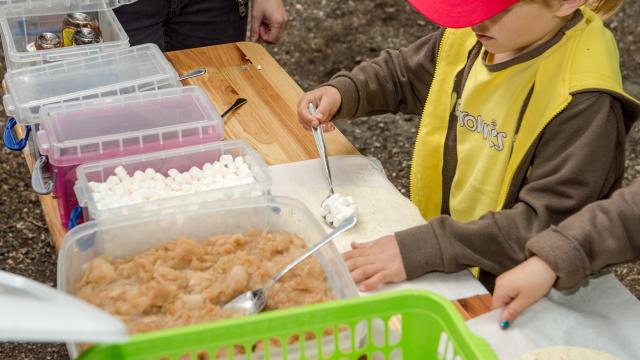 Children learning about Plant2Plate