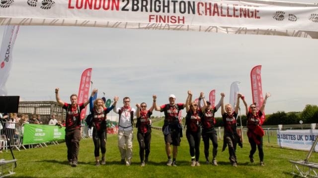 London to Brighton finisher