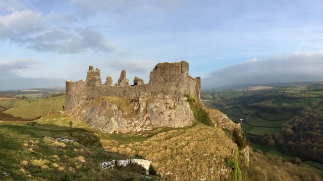 Wales, Castell Carreg Cennen