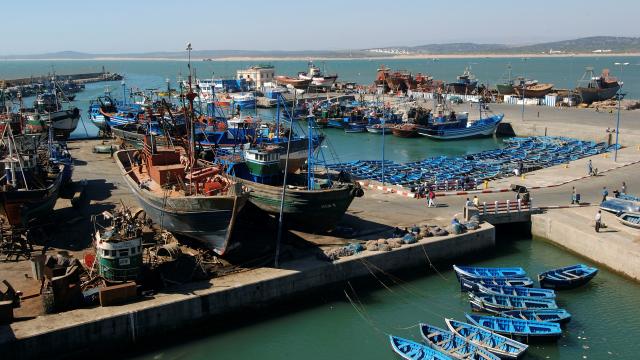 Fishing port of Essaouira, Morocco