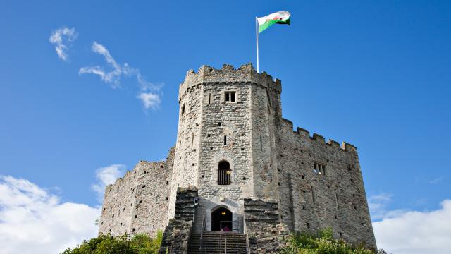 View of Cardiff Castle