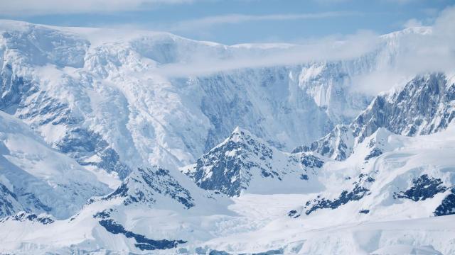 The cold and icy Antarctic landscape, Antarctic Peninsula