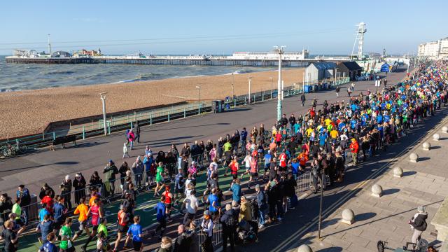 Brighton Half Marathon Race Field