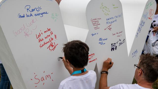 WWF Great Wild Walk Letters