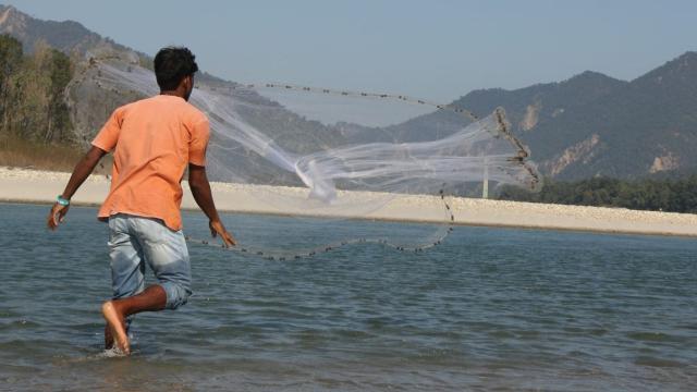 Fishing in Karnali