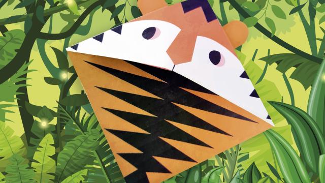 Tiger Bookmark