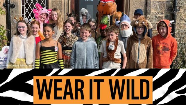 Children dressed in animal costumes