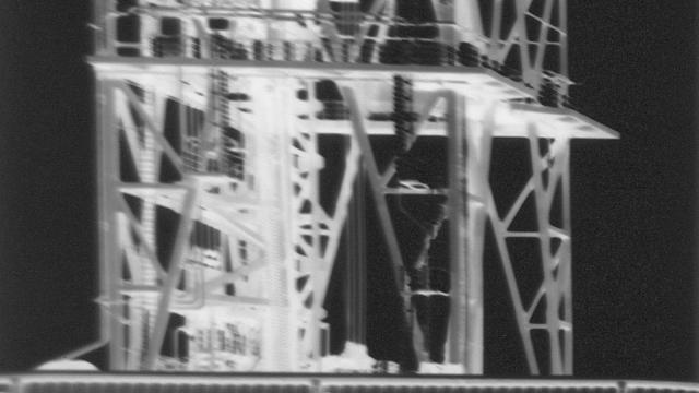 Vera Lutter, Drilling Tower, Kvaerner: November 29, 2000