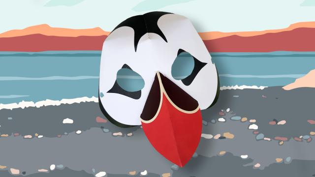 Puffin mask
