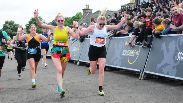 Scottish Half marathon runners