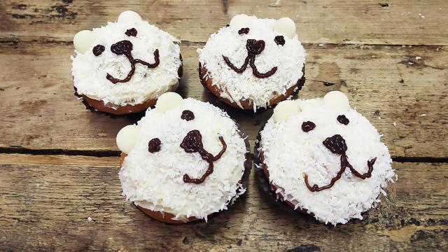 polar bear cubcakes