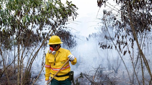 Fire brigade for indigenous people