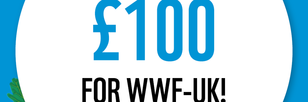WWF The Big Winter Wander - £100 Raised Badge