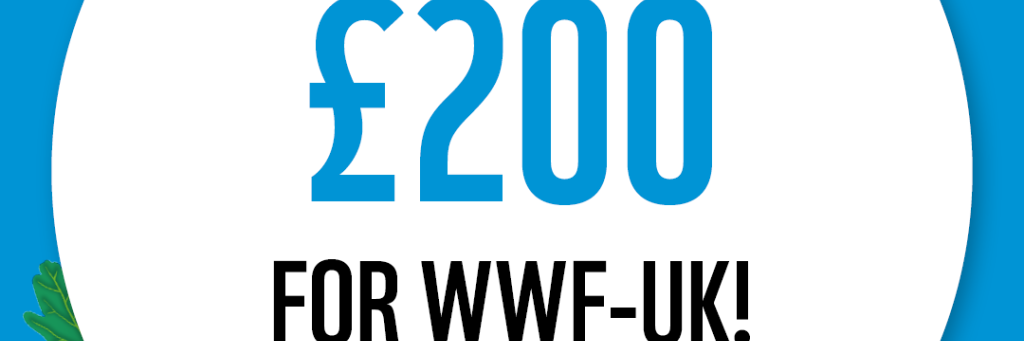 WWF The Big Winter Wander - £200 Raised Badge