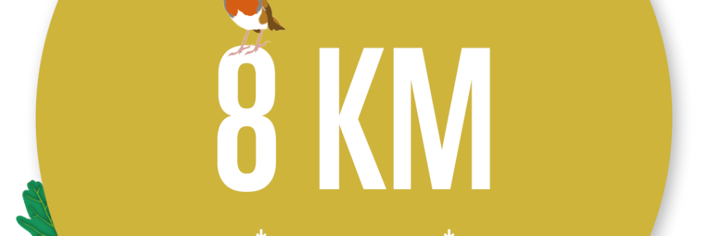 BWW 8KM tracker badge