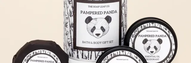 Pampered Panda Bath & Body Gift Set