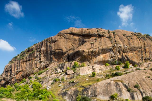 A Granite peak in the Western ghats near Bangalore